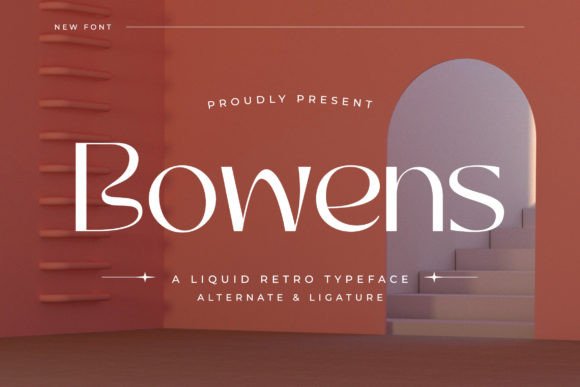 Bowens: A Font That Speaks to the Soul of Retro Design