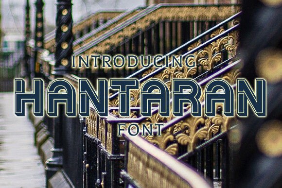 Branding with Hantaran: A 3D Typeface That Elevates Design