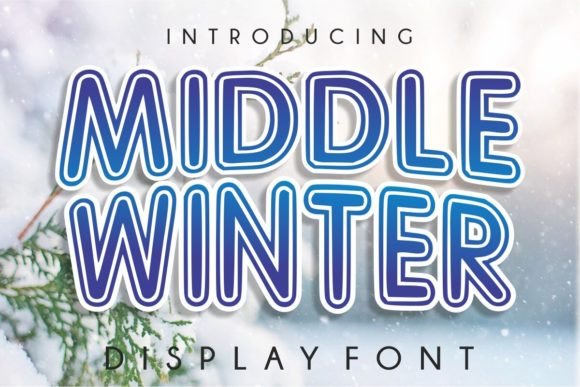 Brave and Fun: Middle Winter for Editorial Design