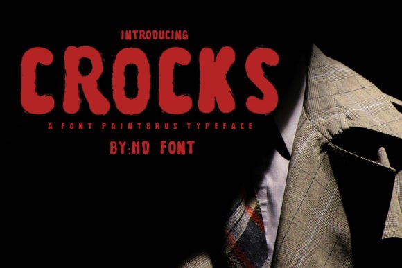 Crocks: A Bold Font for Crafting with Character