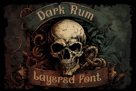 Dark Rum: The Font That Adds Depth to Your Campaigns