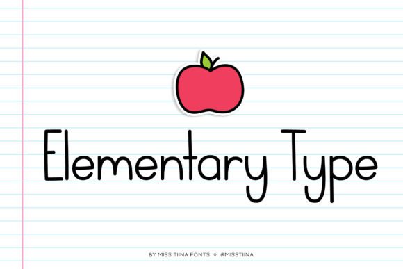 Elementary Type: A Playful Font for Digital Branding