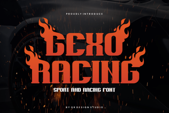 Gexo Racing: The Font That Elevates Your Brand