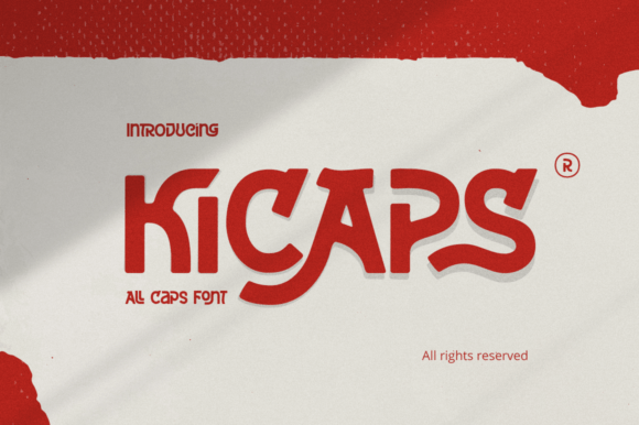 Kicaps: A Bold Choice for Editorial Design