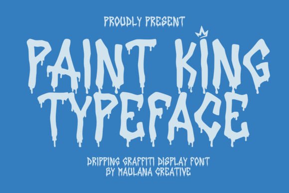 Paint King: A Bold Display Font for Impactful Digital Design