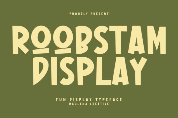Roobstam: The Font That Makes Your Campaigns Pop