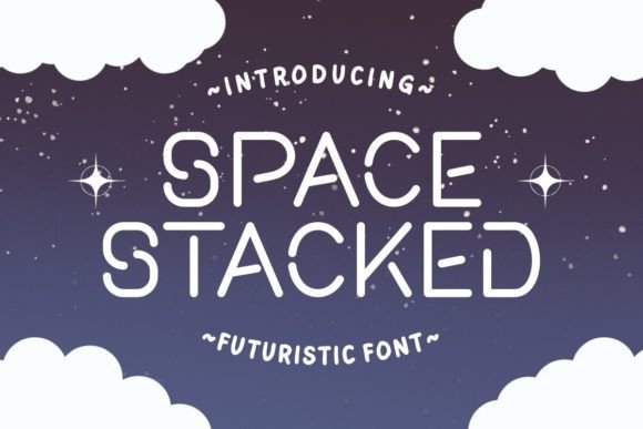 Space Stacked: A Font That Elevates Every Craft Project
