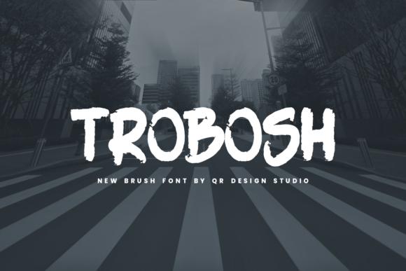 Trobosh Font: A Versatile Display Typeface for Editorial Design