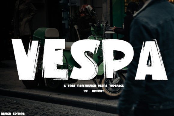 Vespa: The Bold Display Font for Crafters and Product Creators